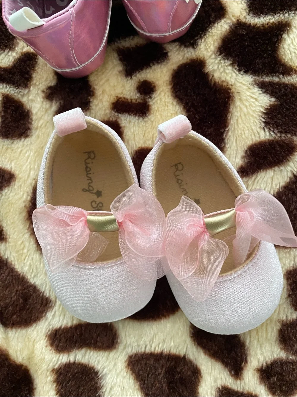 True Religion  Star Pink Iridescent Sneakers & Rising Star Ballet Flats